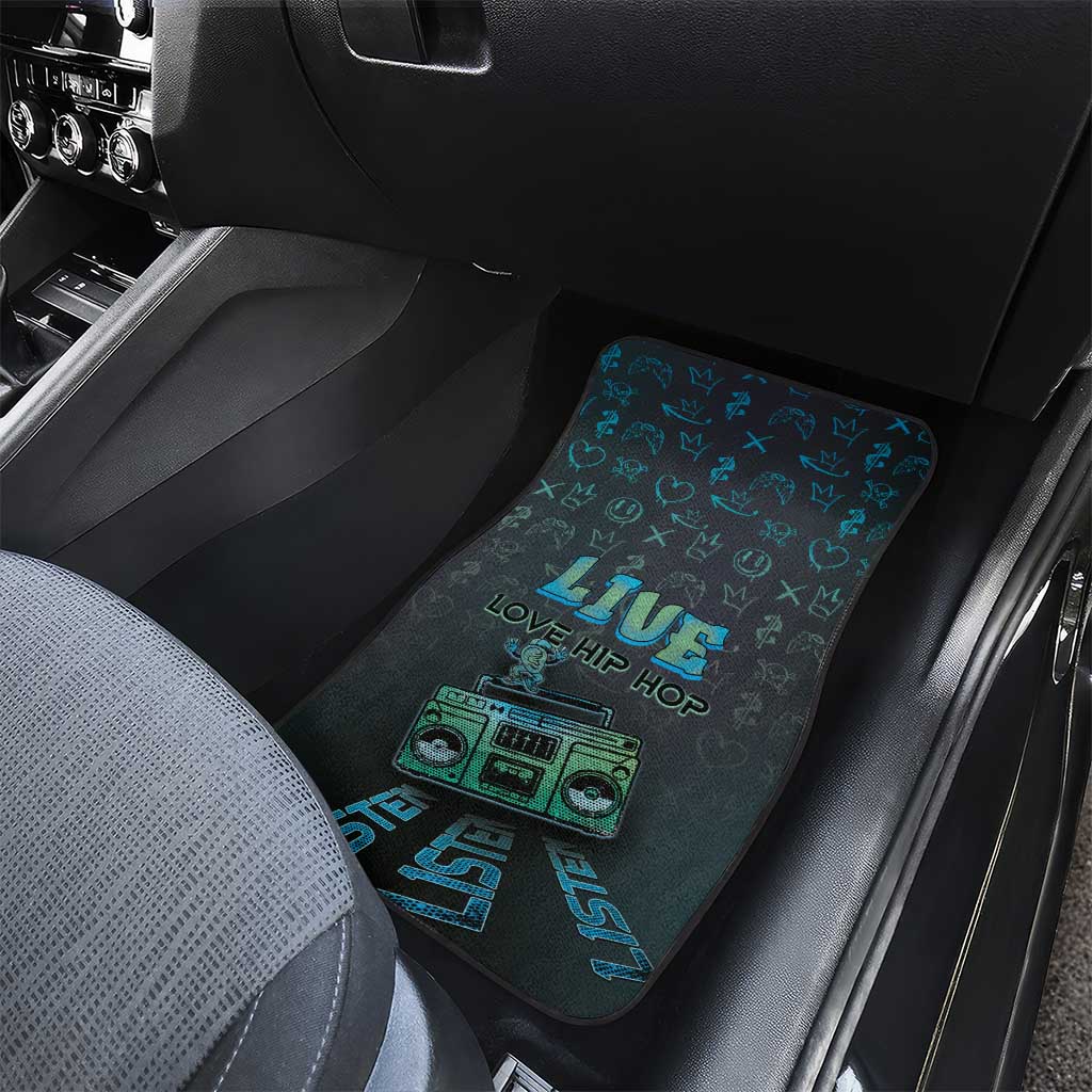 Dope Like Hip Hop Car Mats Hiphop Graffiti Style - Wonder Print Shop