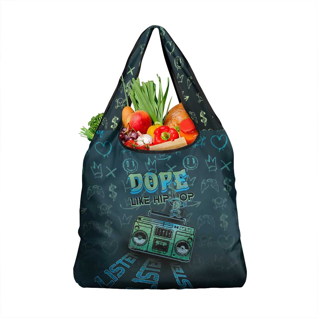Dope Like Hip Hop Grocery Bag Hiphop Graffiti Style - Wonder Print Shop