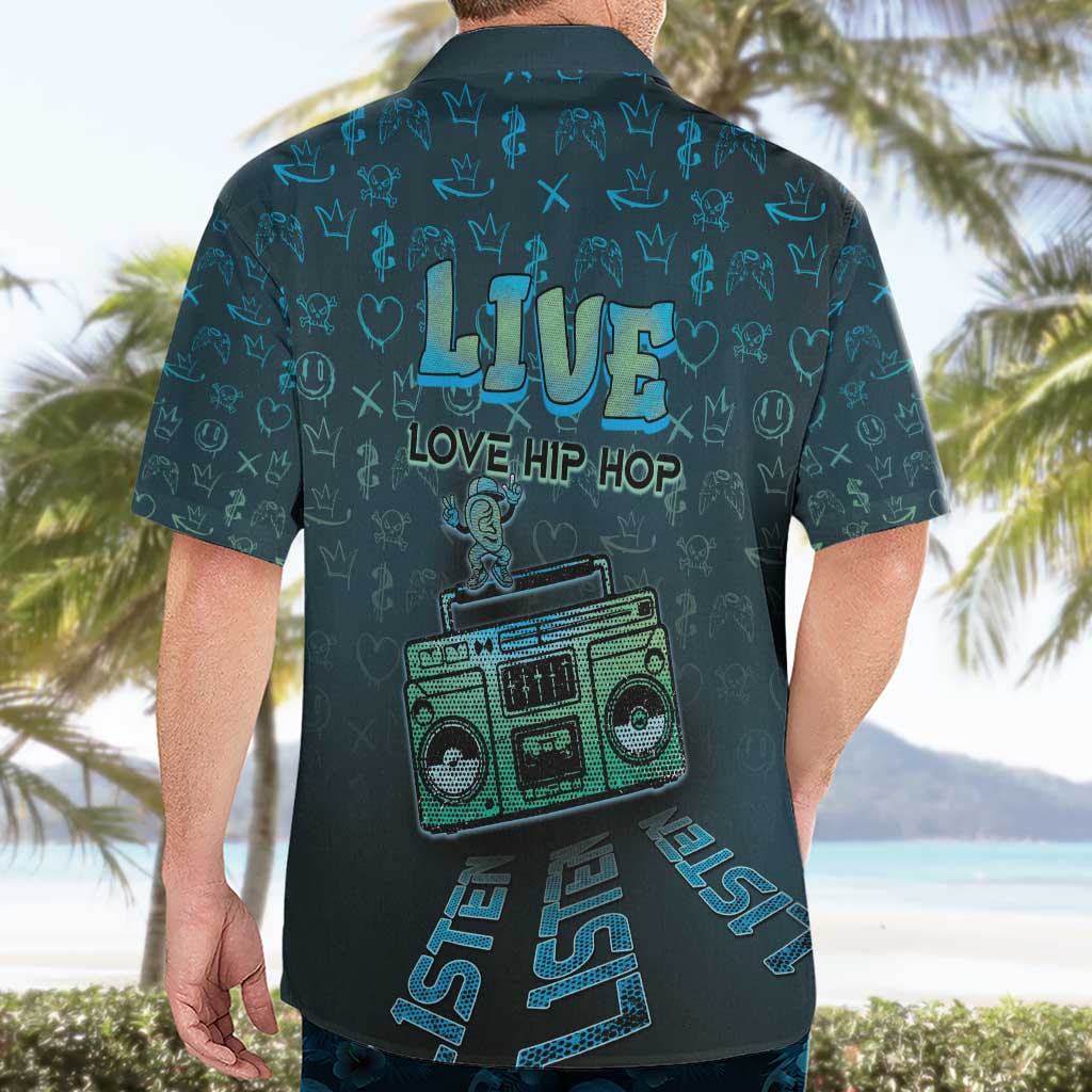 Dope Like Hip Hop Hawaiian Shirt Hiphop Graffiti Style - Wonder Print Shop