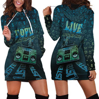 Dope Like Hip Hop Hoodie Dress Hiphop Graffiti Style - Wonder Print Shop