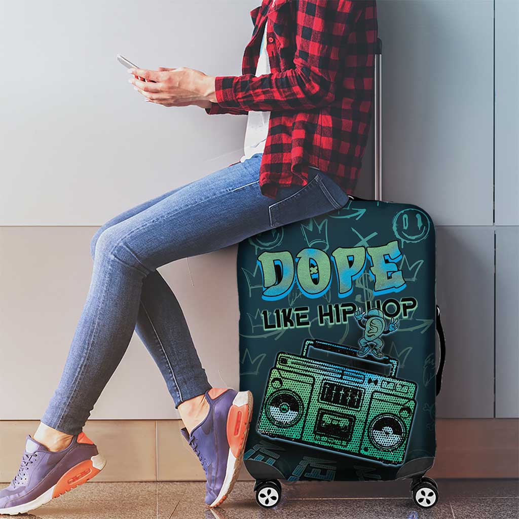 Dope Like Hip Hop Luggage Cover Hiphop Graffiti Style - Wonder Print Shop