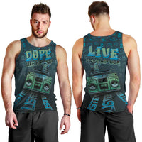 Dope Like Hip Hop Men Tank Top Hiphop Graffiti Style - Wonder Print Shop