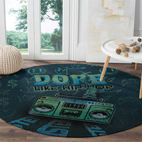 Dope Like Hip Hop Round Carpet Hiphop Graffiti Style - Wonder Print Shop