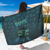 Dope Like Hip Hop Sarong Hiphop Graffiti Style - Wonder Print Shop