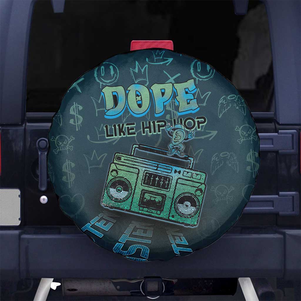 Dope Like Hip Hop Spare Tire Cover Hiphop Graffiti Style - Wonder Print Shop