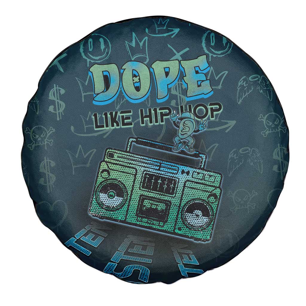 Dope Like Hip Hop Spare Tire Cover Hiphop Graffiti Style - Wonder Print Shop