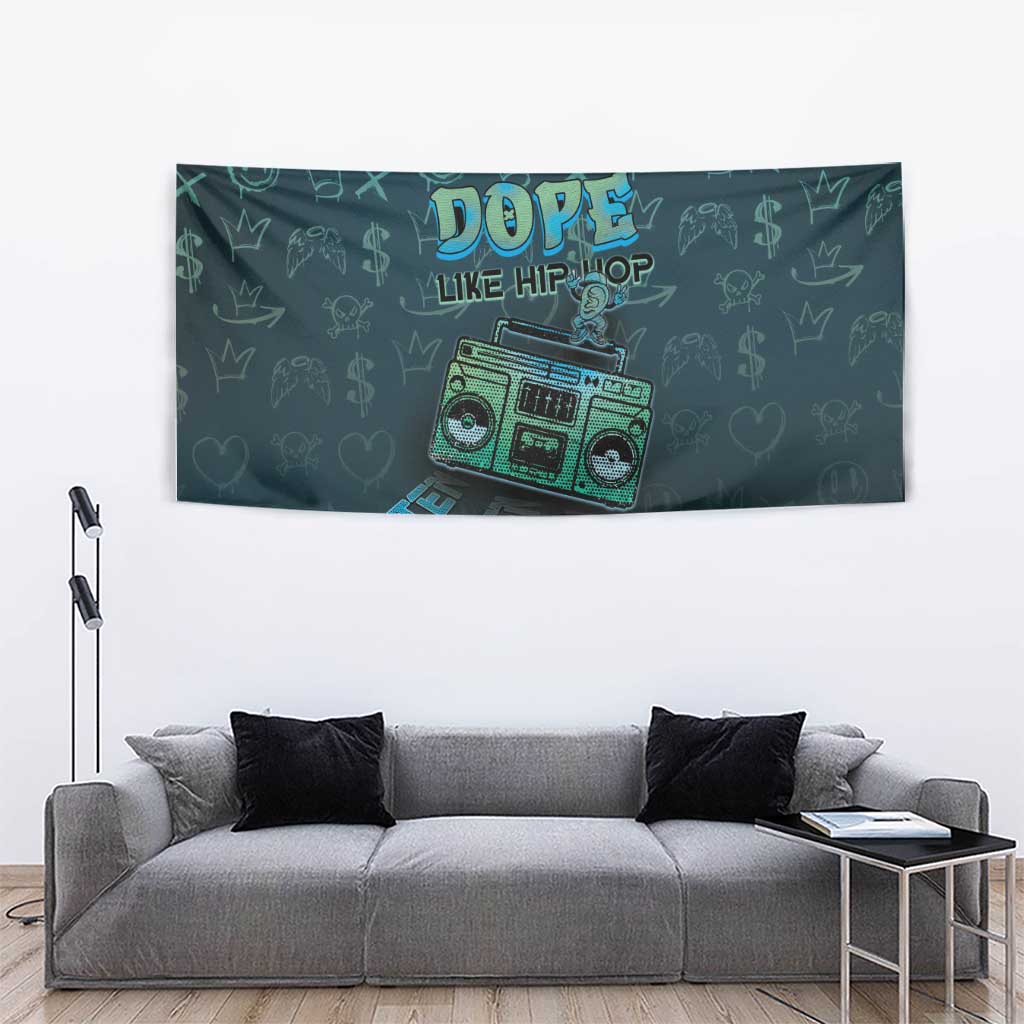 Dope Like Hip Hop Tapestry Hiphop Graffiti Style - Wonder Print Shop