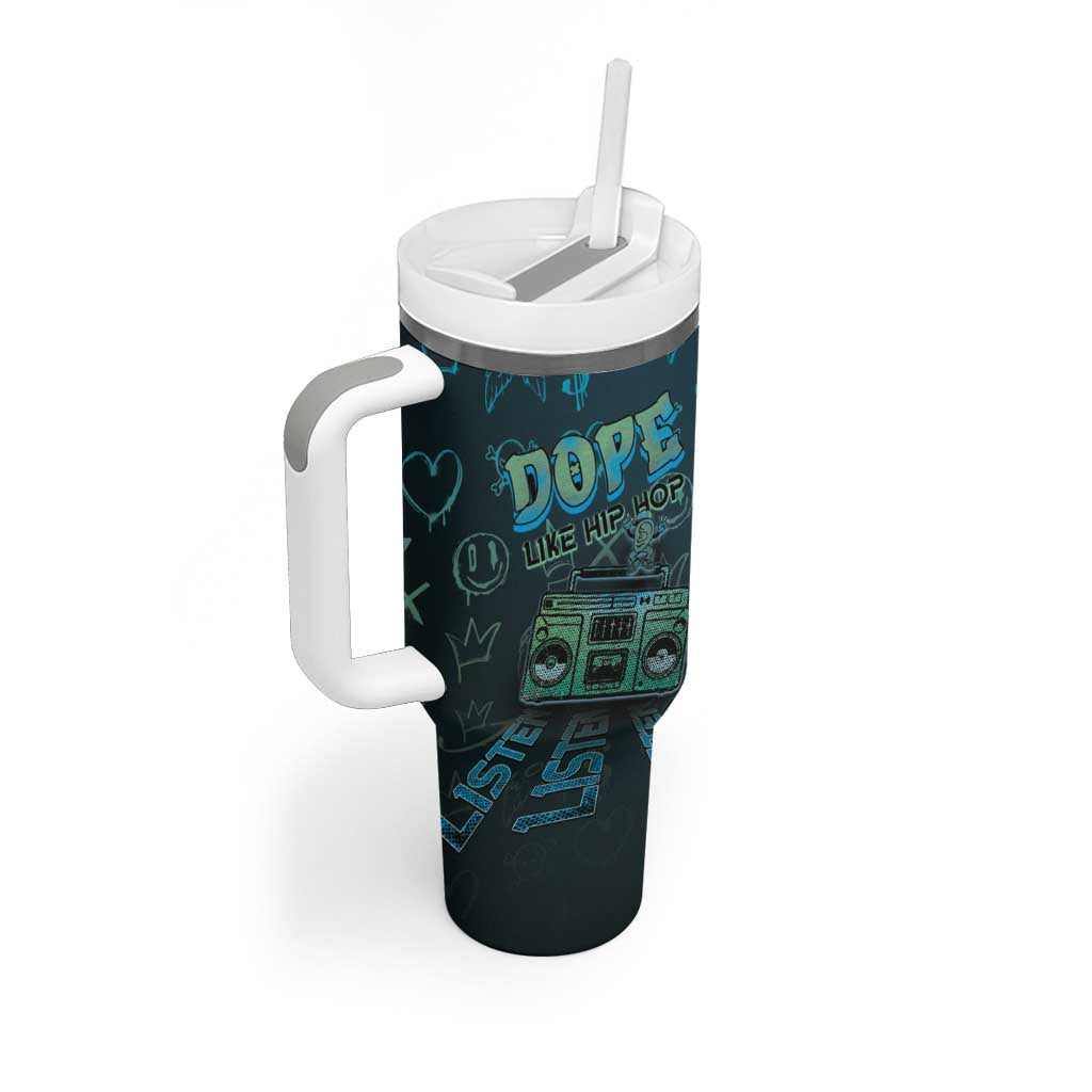 Dope Like Hip Hop Tumbler With Handle Hiphop Graffiti Style - Wonder Print Shop