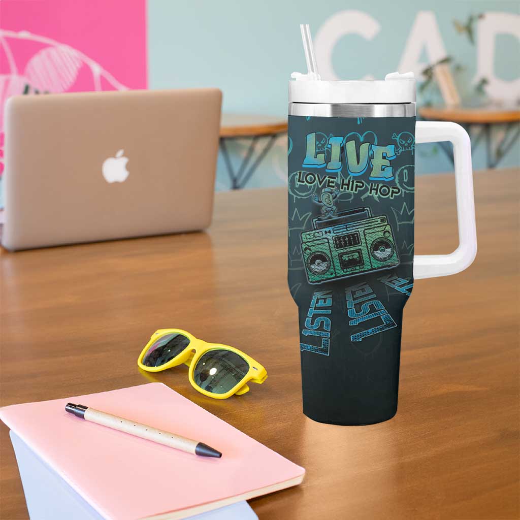 Dope Like Hip Hop Tumbler With Handle Hiphop Graffiti Style - Wonder Print Shop
