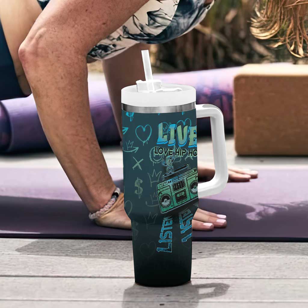 Dope Like Hip Hop Tumbler With Handle Hiphop Graffiti Style - Wonder Print Shop
