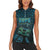 Dope Like Hip Hop Women Sleeveless Polo Shirt Hiphop Graffiti Style - Wonder Print Shop