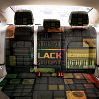 Black Music Month Back Car Seat Cover All Music Is Black Music - Wonder Print Shop