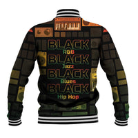 Black Music Month Baseball Jacket All Music Is Black Music - Wonder Print Shop