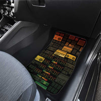 Black Music Month Car Mats All Music Is Black Music - Wonder Print Shop