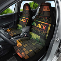 Black Music Month Car Seat Cover All Music Is Black Music - Wonder Print Shop
