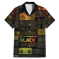 Black Music Month Family Matching Mermaid Dress and Hawaiian Shirt All Music Is Black Music - Wonder Print Shop