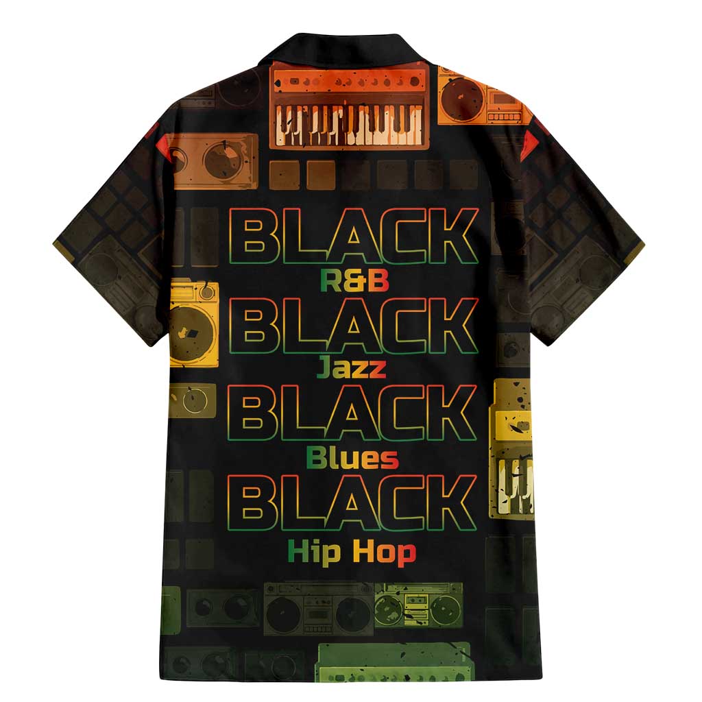 Black Music Month Family Matching Mermaid Dress and Hawaiian Shirt All Music Is Black Music - Wonder Print Shop