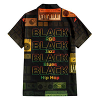 Black Music Month Family Matching Off Shoulder Short Dress and Hawaiian Shirt All Music Is Black Music - Wonder Print Shop