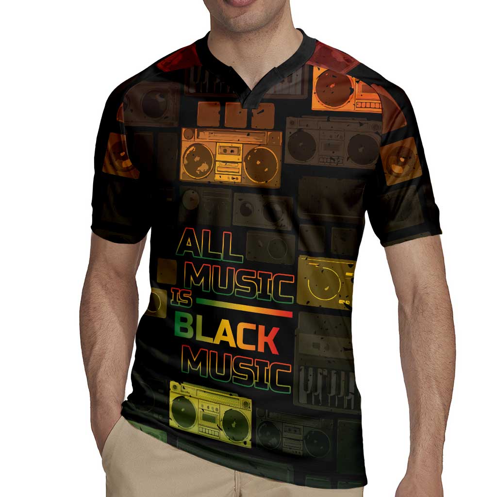 Black Music Month Rugby Jersey All Music Is Black Music - Wonder Print Shop