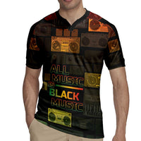 Black Music Month Rugby Jersey All Music Is Black Music - Wonder Print Shop
