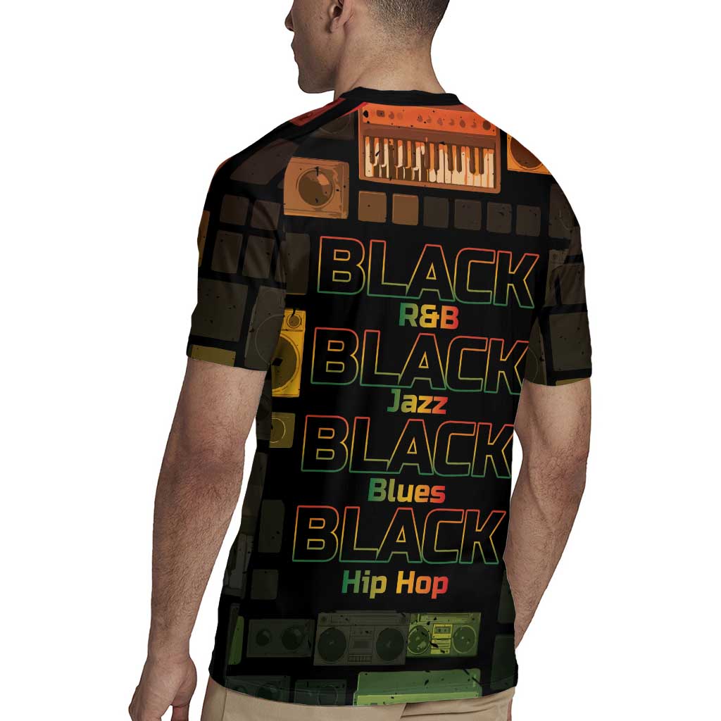Black Music Month Rugby Jersey All Music Is Black Music - Wonder Print Shop