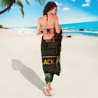 Black Music Month Sarong All Music Is Black Music - Wonder Print Shop