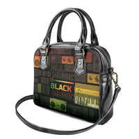 Black Music Month Shoulder Handbag All Music Is Black Music - Wonder Print Shop