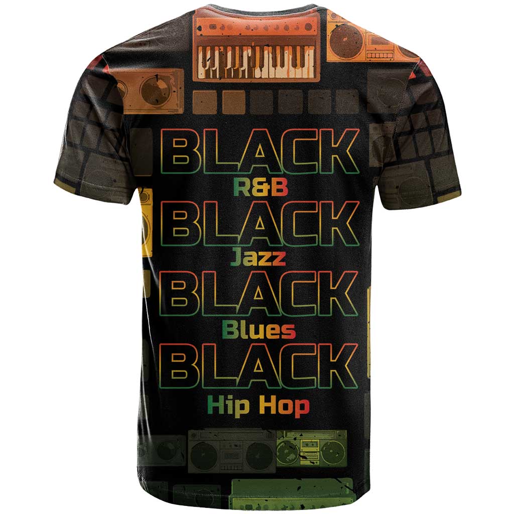 Black Music Month T Shirt All Music Is Black Music - Wonder Print Shop
