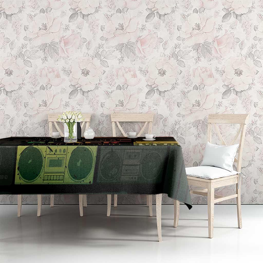 Black Music Month Tablecloth All Music Is Black Music - Wonder Print Shop