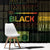 Black Music Month Window Curtain All Music Is Black Music - Wonder Print Shop