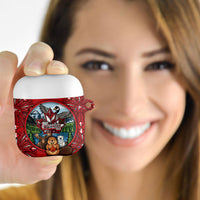 Happy Canada Day AirPods Case Cute Wildlife Animals Maple Leaf