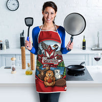 Happy Canada Day Apron Cute Wildlife Animals Maple Leaf