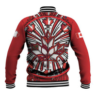 Happy Canada Day Baseball Jacket Cute Wildlife Animals Maple Leaf