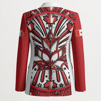 Happy Canada Day Blazer Cute Wildlife Animals Maple Leaf