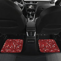 Happy Canada Day Car Mats Cute Wildlife Animals Maple Leaf