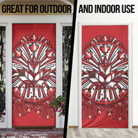 Happy Canada Day Door Cover Cute Wildlife Animals Maple Leaf