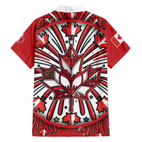 Happy Canada Day Hawaiian Shirt Cute Wildlife Animals Maple Leaf