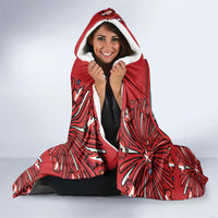 Happy Canada Day Hooded Blanket Cute Wildlife Animals Maple Leaf