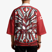 Happy Canada Day Kimono Cute Wildlife Animals Maple Leaf