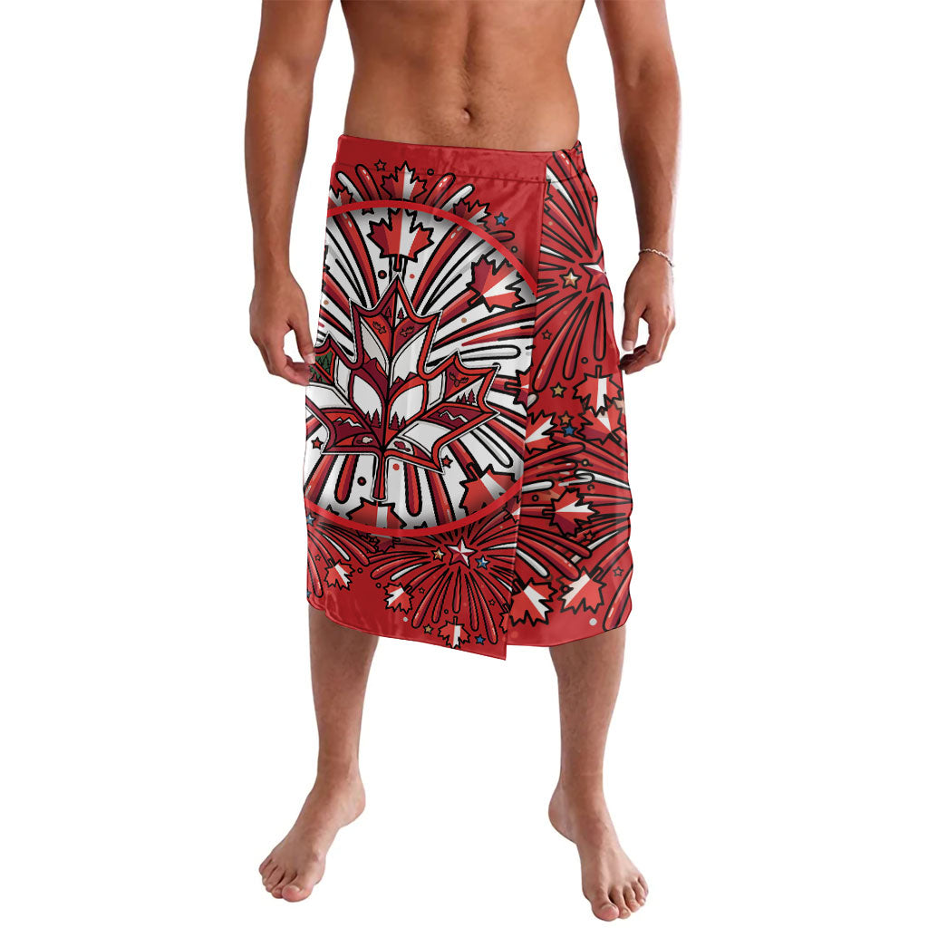 Happy Canada Day Lavalava Cute Wildlife Animals Maple Leaf