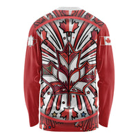 Happy Canada Day Long Sleeve Shirt Cute Wildlife Animals Maple Leaf