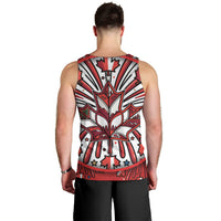 Happy Canada Day Men Tank Top Cute Wildlife Animals Maple Leaf