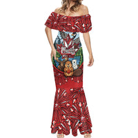 Happy Canada Day Mermaid Dress Cute Wildlife Animals Maple Leaf
