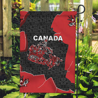 Canada National Indigenous Peoples Day Garden Flag Red Map Haida Totem Patterns
