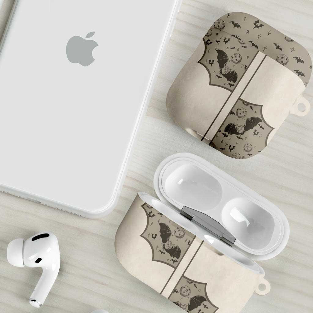 Western Gothic Yoke AirPods Case Bat And Stars - Wonder Print Shop