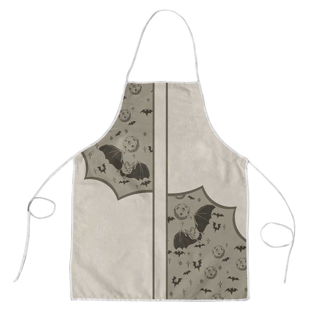 Western Gothic Yoke Apron Bat And Stars - Wonder Print Shop