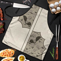 Western Gothic Yoke Apron Bat And Stars - Wonder Print Shop