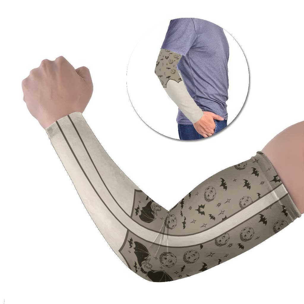 Western Gothic Yoke Arm Sleeves Bat And Stars - Wonder Print Shop