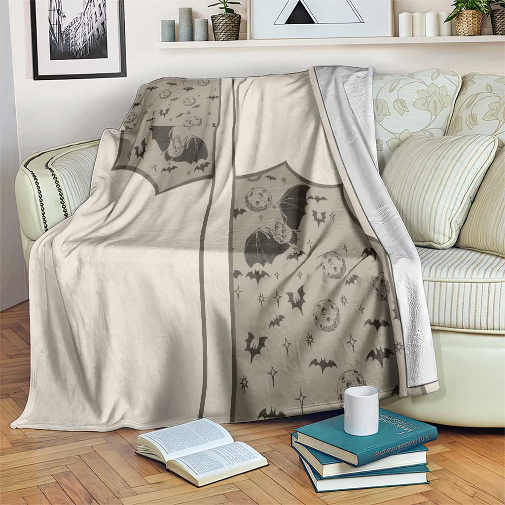 Western Gothic Yoke Blanket Bat And Stars - Wonder Print Shop