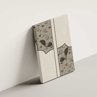 Western Gothic Yoke Canvas Wall Art Bat And Stars - Wonder Print Shop